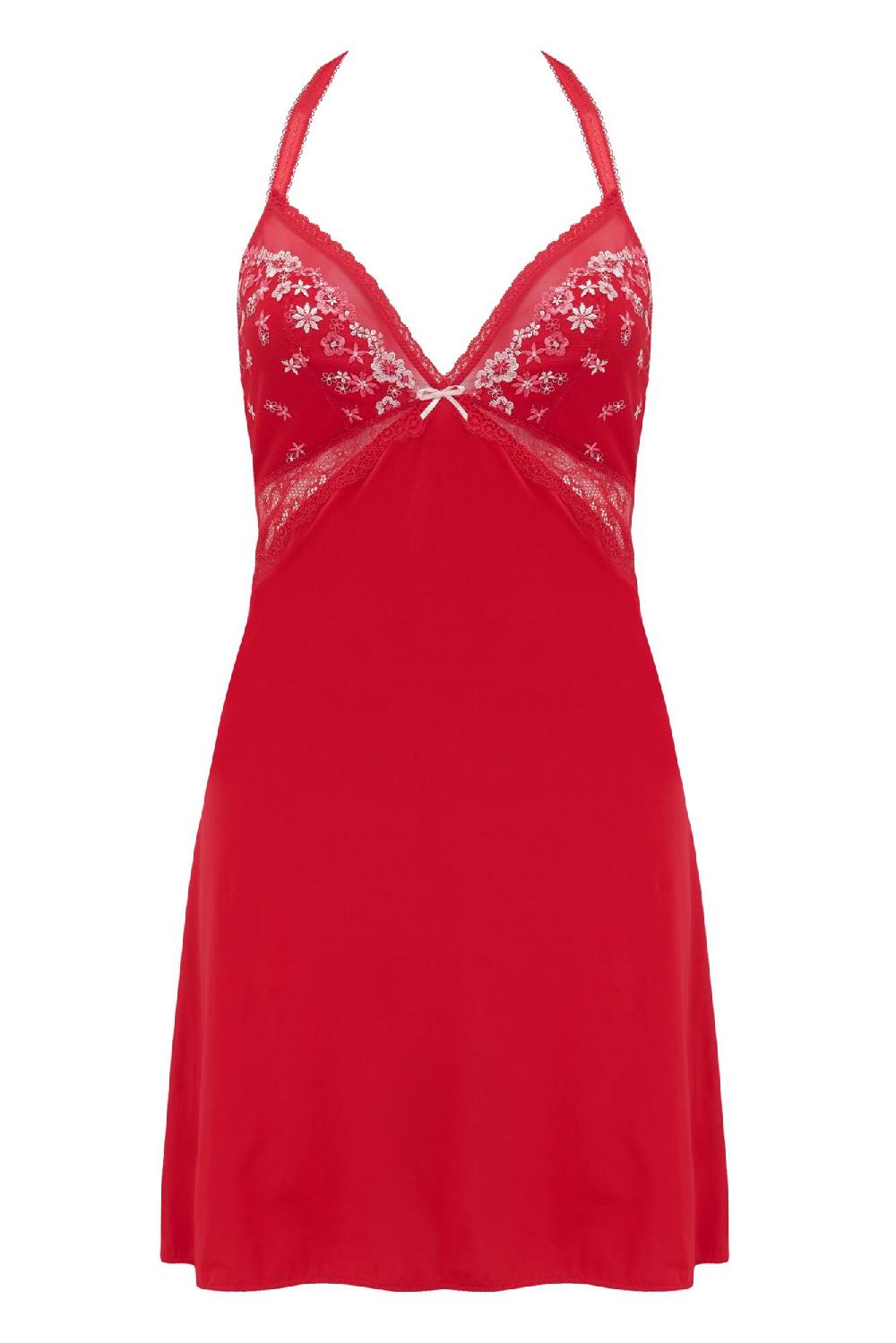 Pour Moi Gigi Chemise - Red/Pink