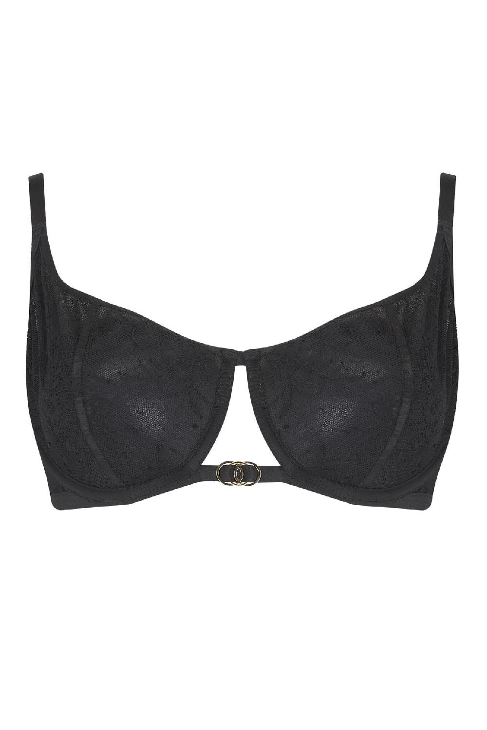 Pour Moi India Underwired Bra - Black
