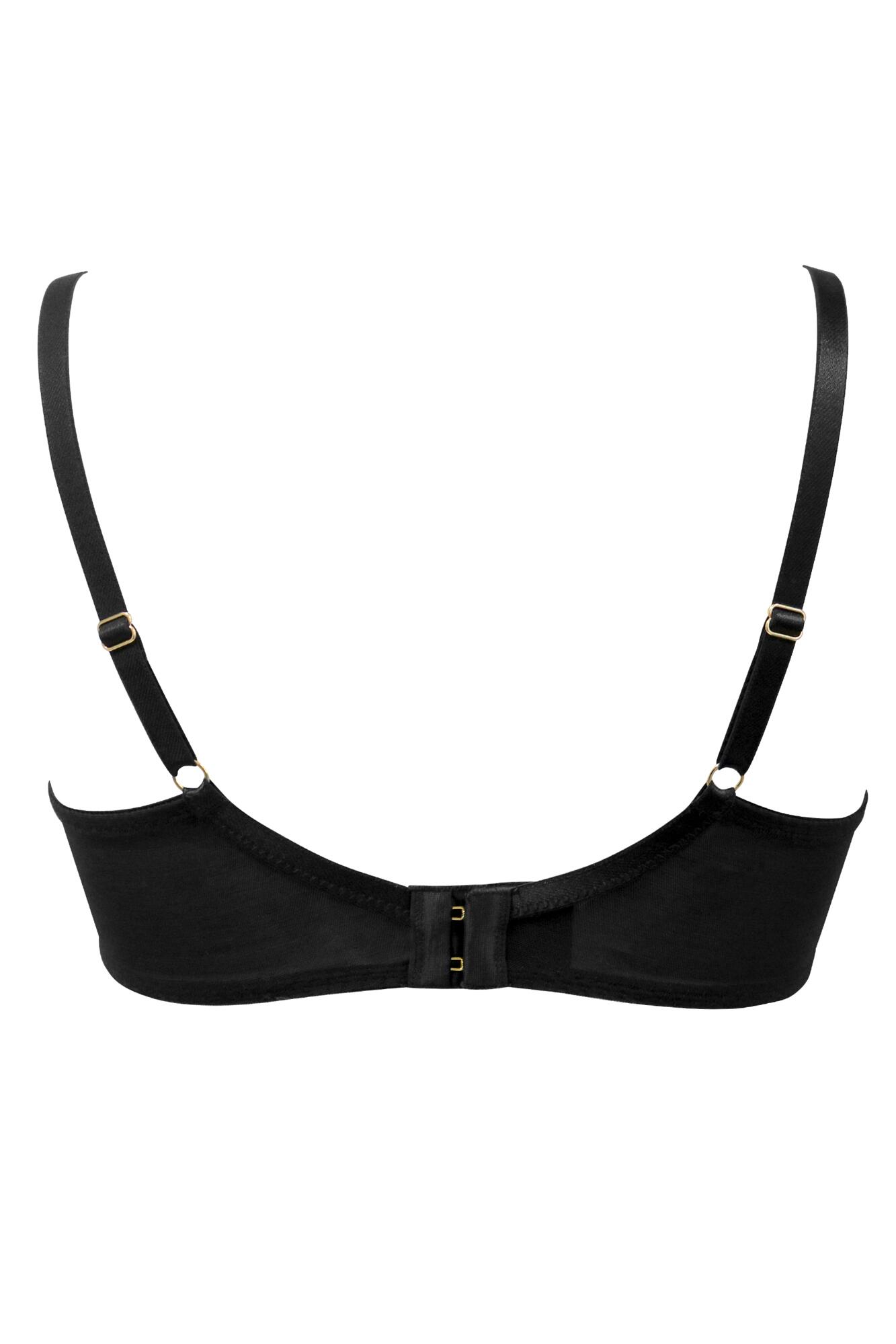 Pour Moi India Underwired Lace Set - Black