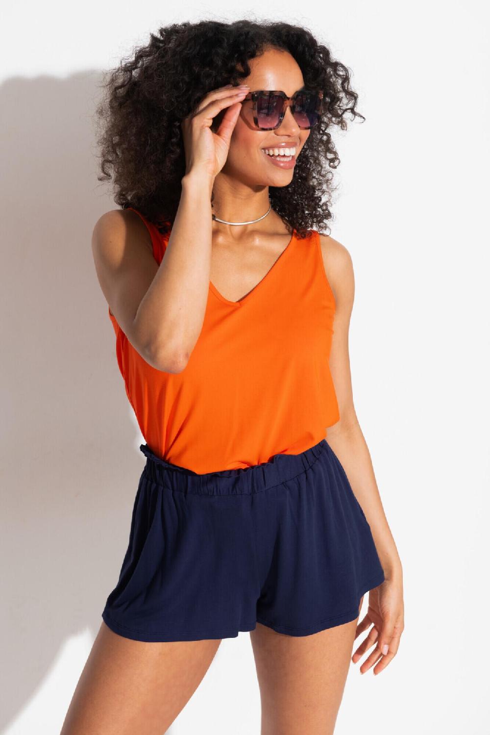 Pour Moi Jersey Beach Shorts - Navy