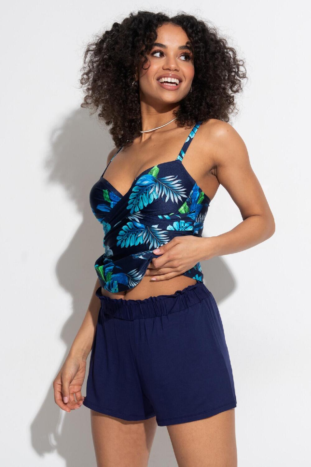 pour moi Jersey Beach Shorts - Navy