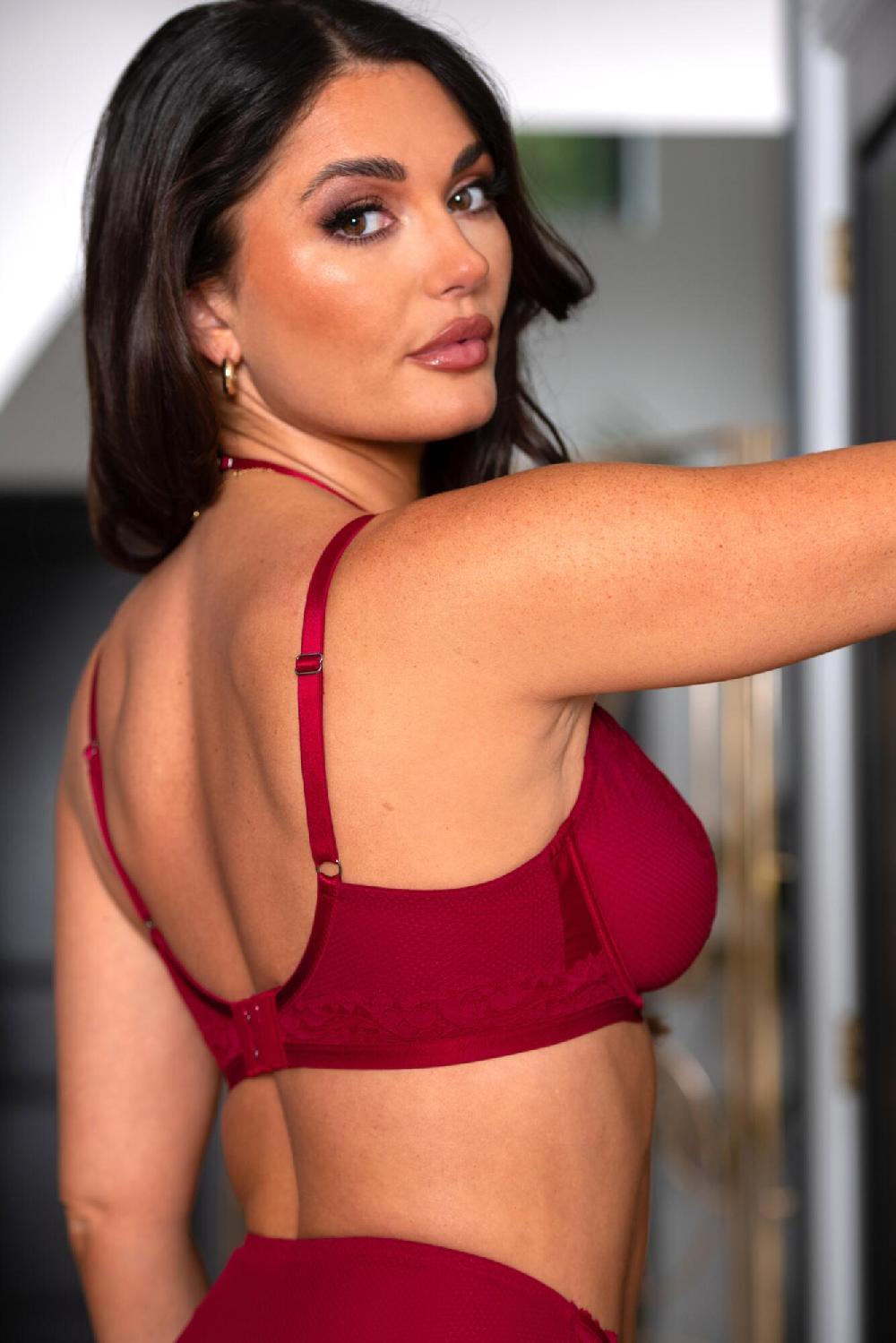 Pour Moi Lavish Underwired Bra - Red