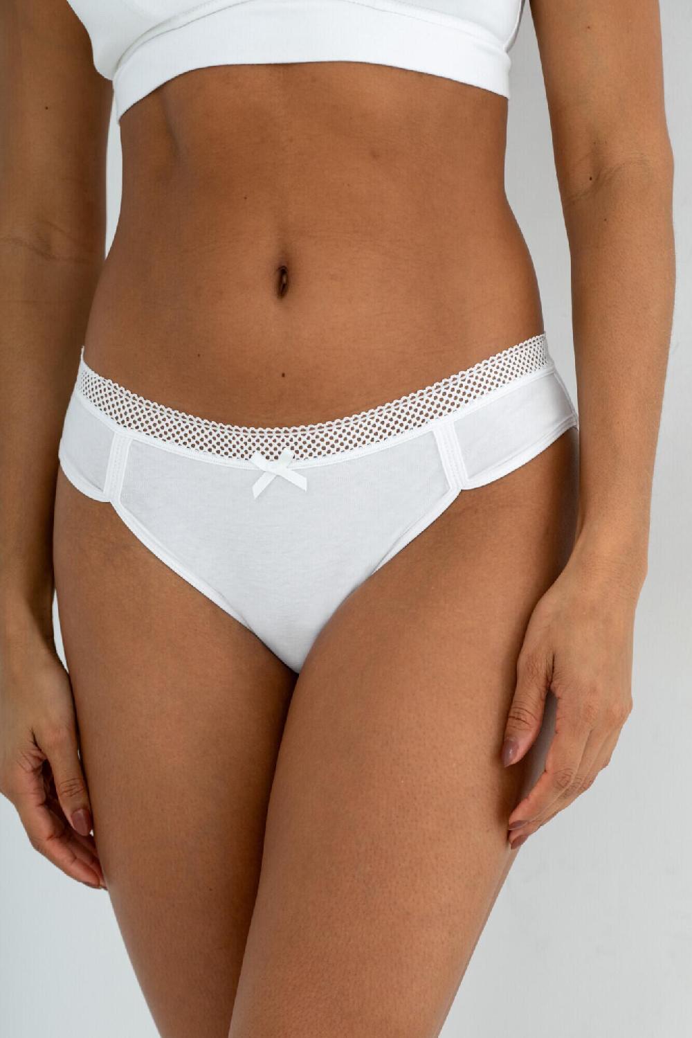 Pour Moi Love To Lounge Cotton Brief - White