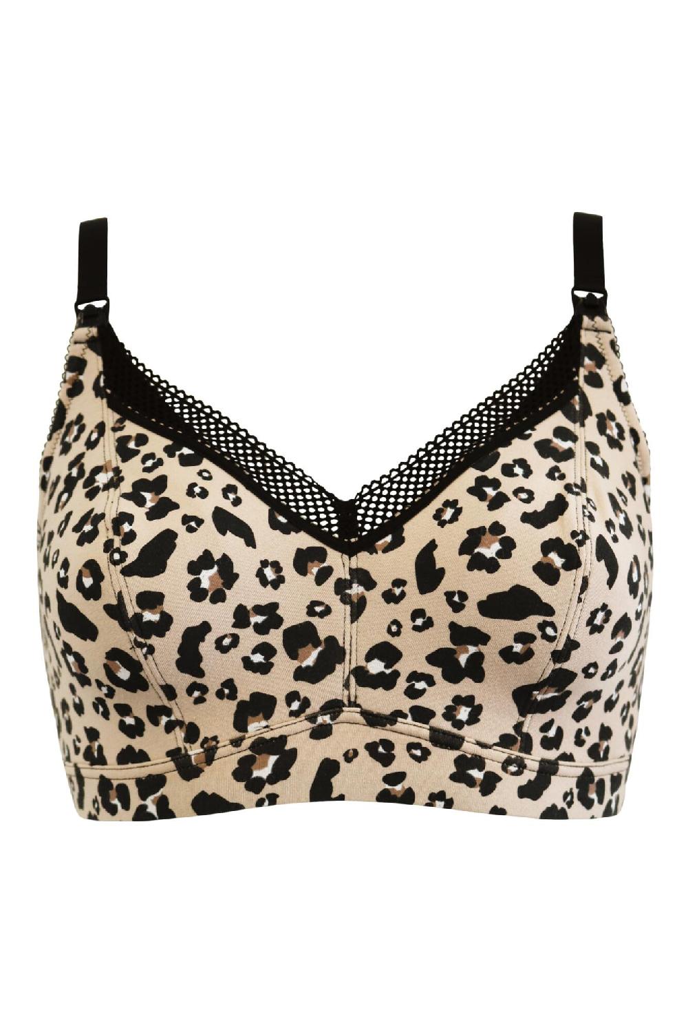 Pour Moi Love To Lounge Cotton Nursing Bra - Animal