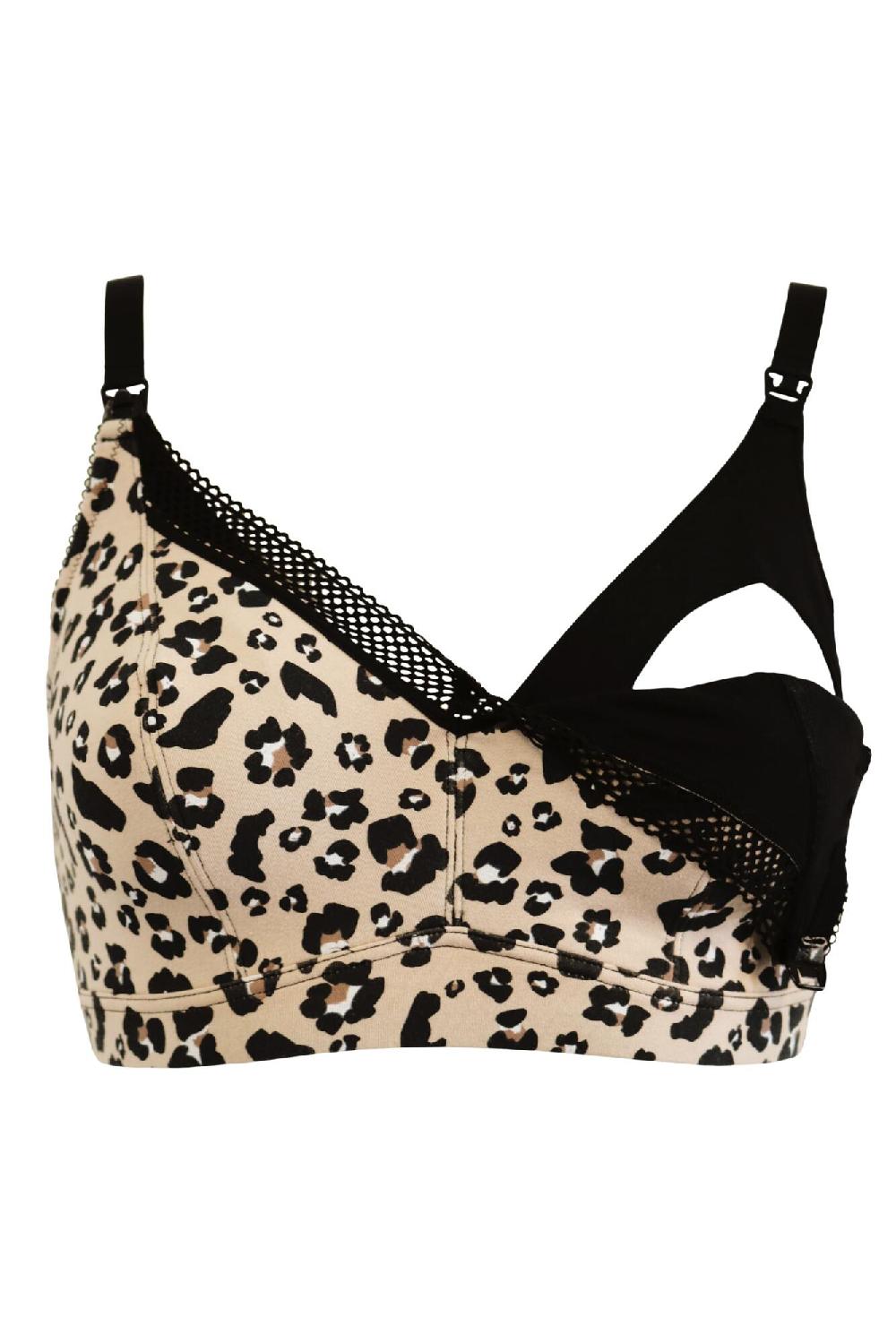 Pour Moi Love To Lounge Cotton Nursing Bra - Animal