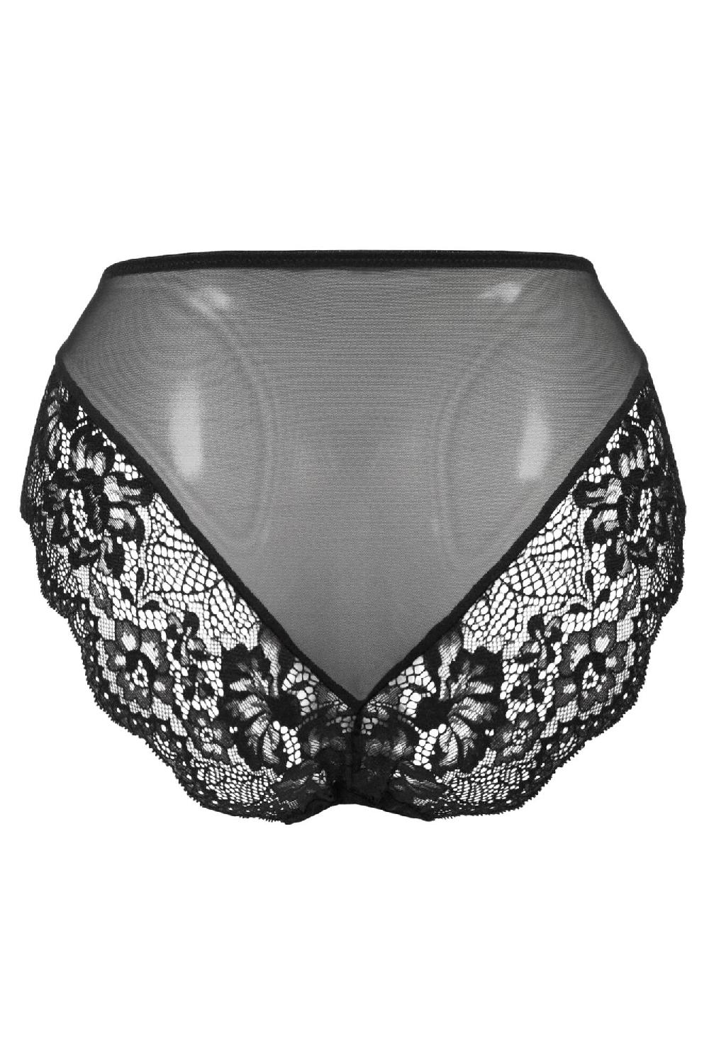 Pour Moi Milan High Waist Brief - Black