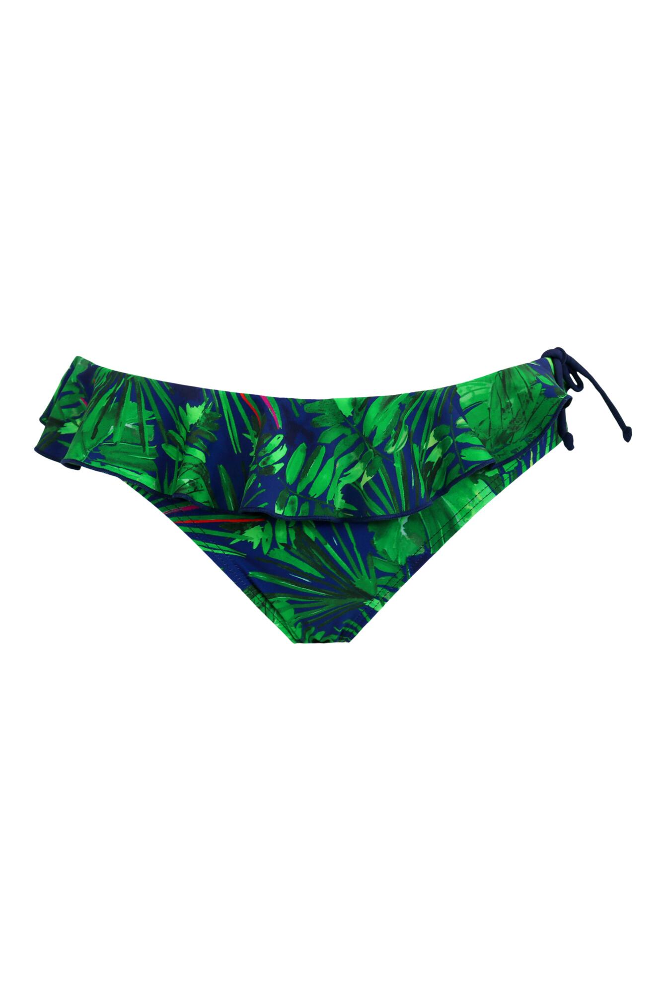 Pour Moi Pacific Beach Frill Brief - Navy Fern