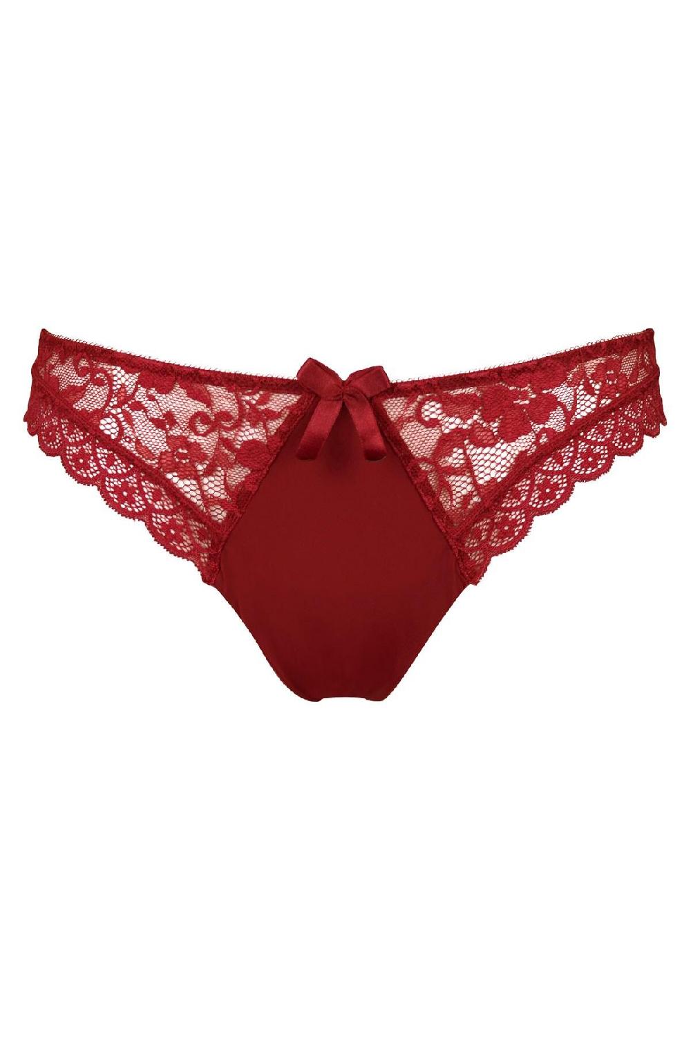 Pour Moi Rebel Brazilian Brief - Red