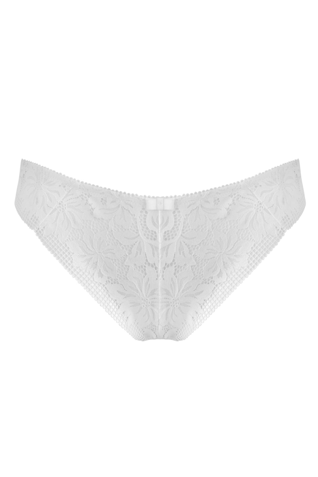 Pour Moi Reflection Brazilian Brief - White