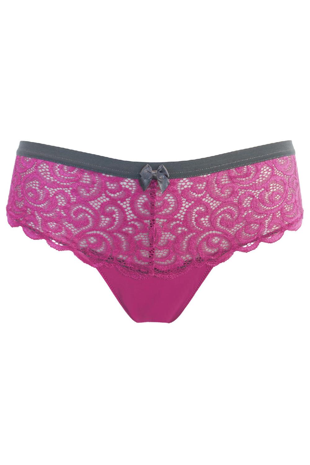 Pour Moi Romance Brief - Magenta/Slate