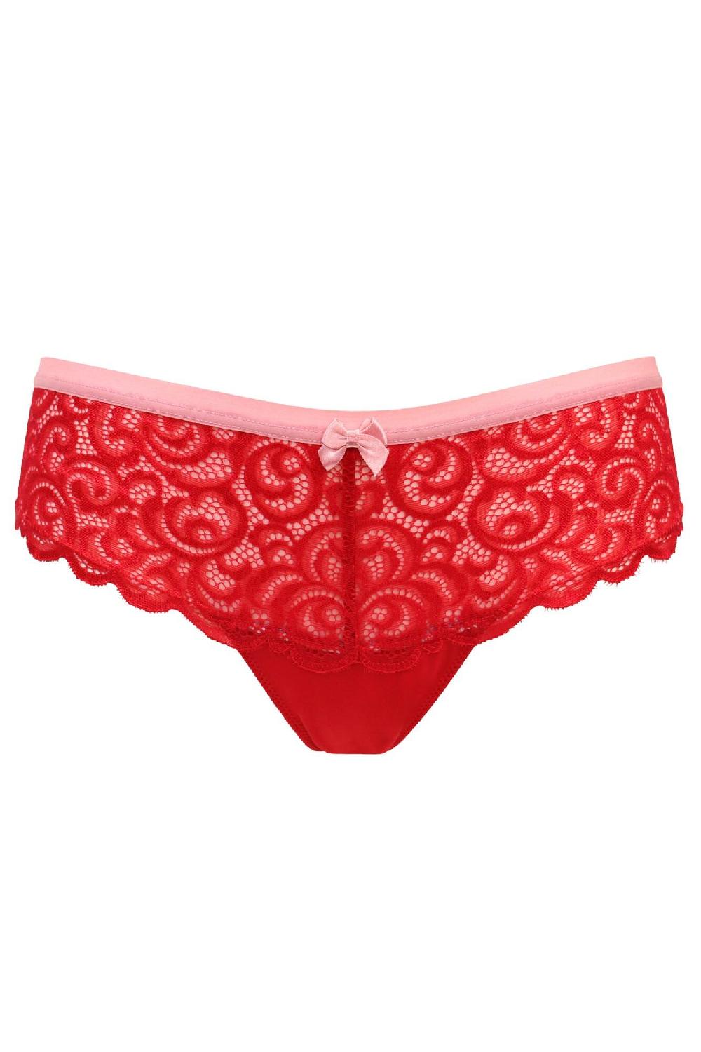 Pour Moi Romance Brief - Red/Pink