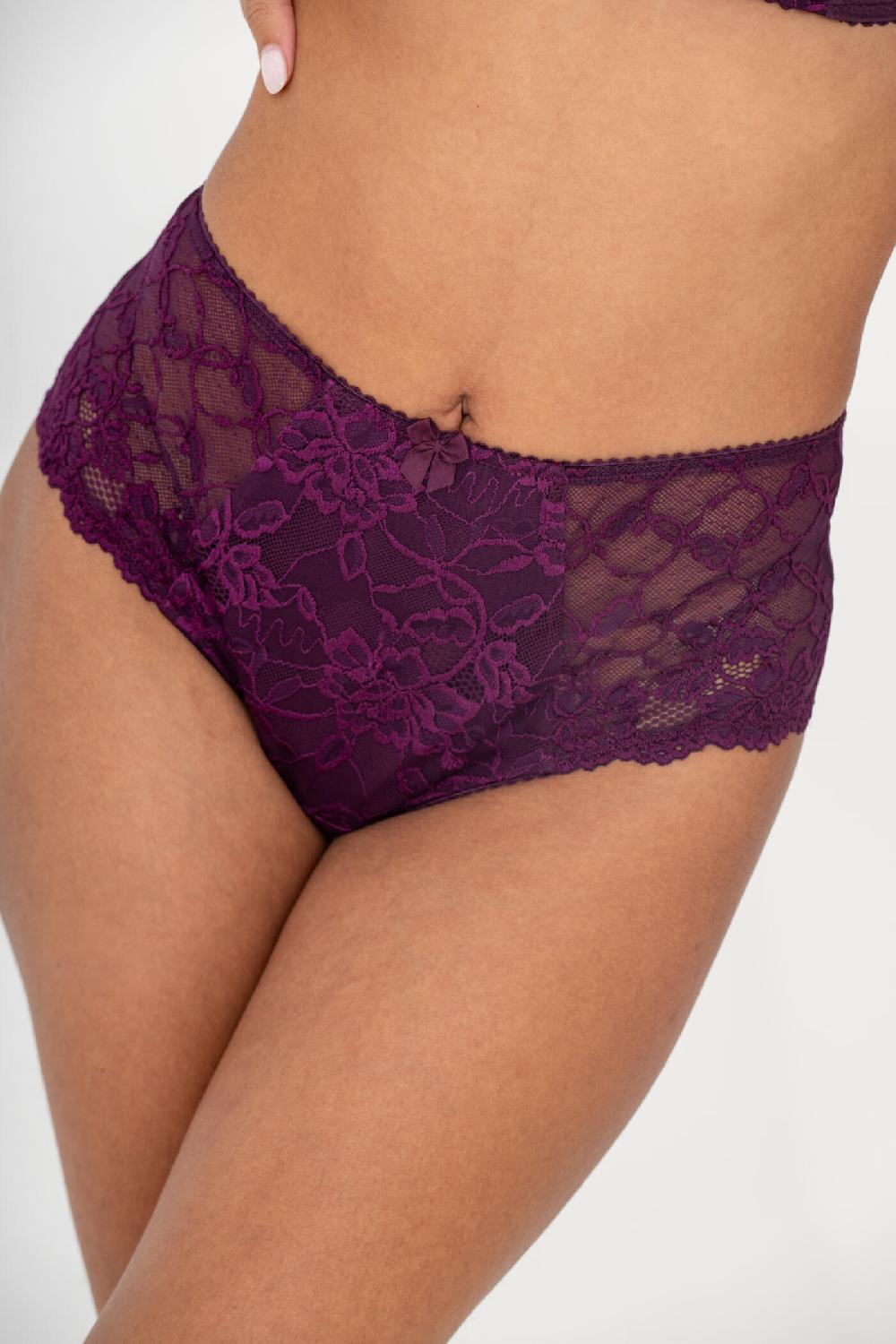 Pour Moi Rosalind Brief - Plum