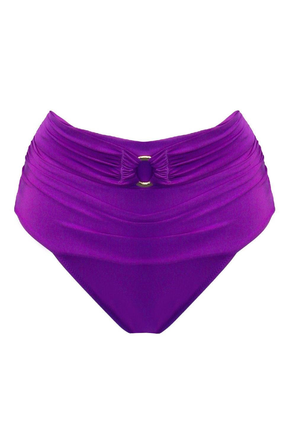 Pour Moi Samoa High Waist Control Brief - Purple