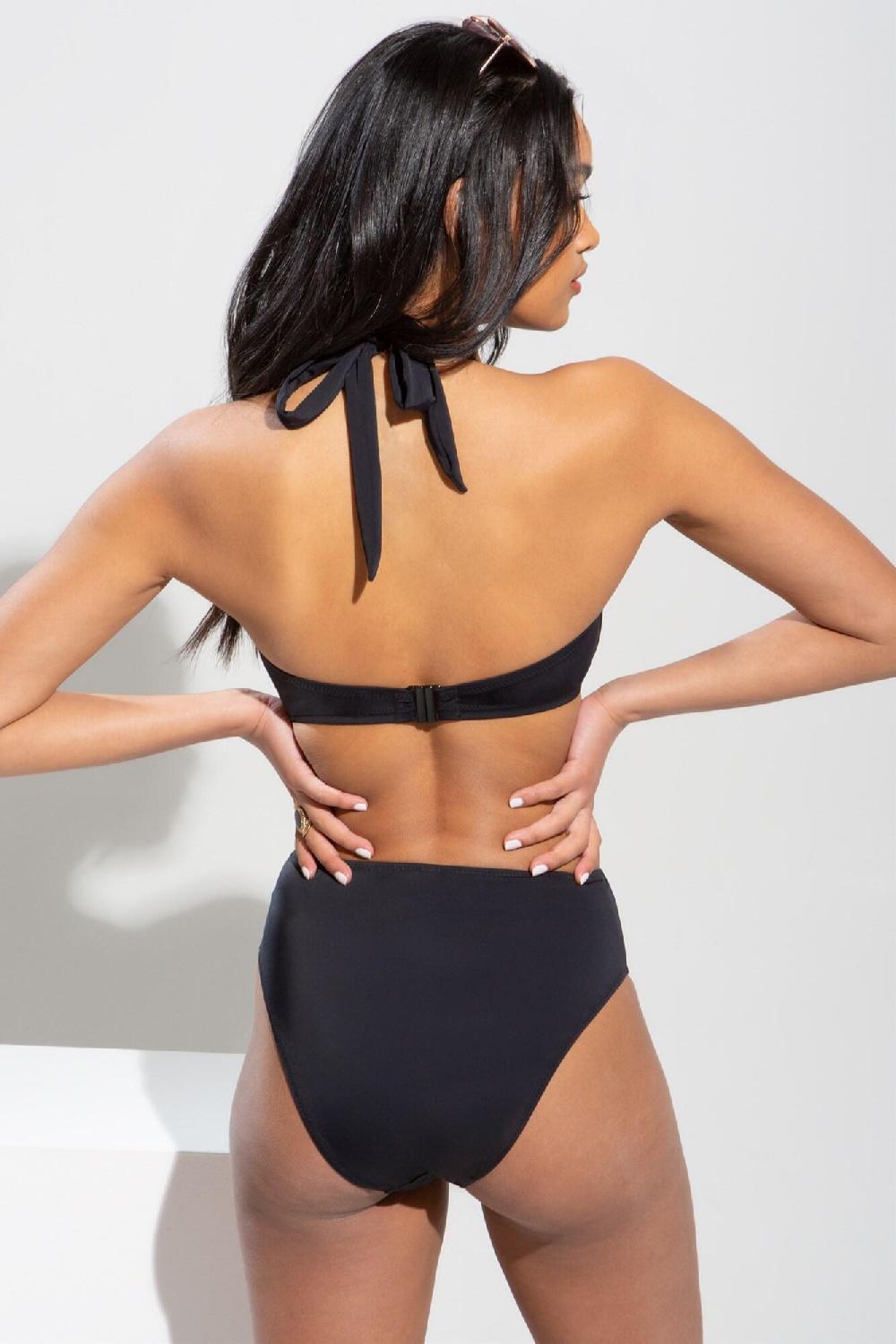 Pour Moi Space High Leg Bottom - Black