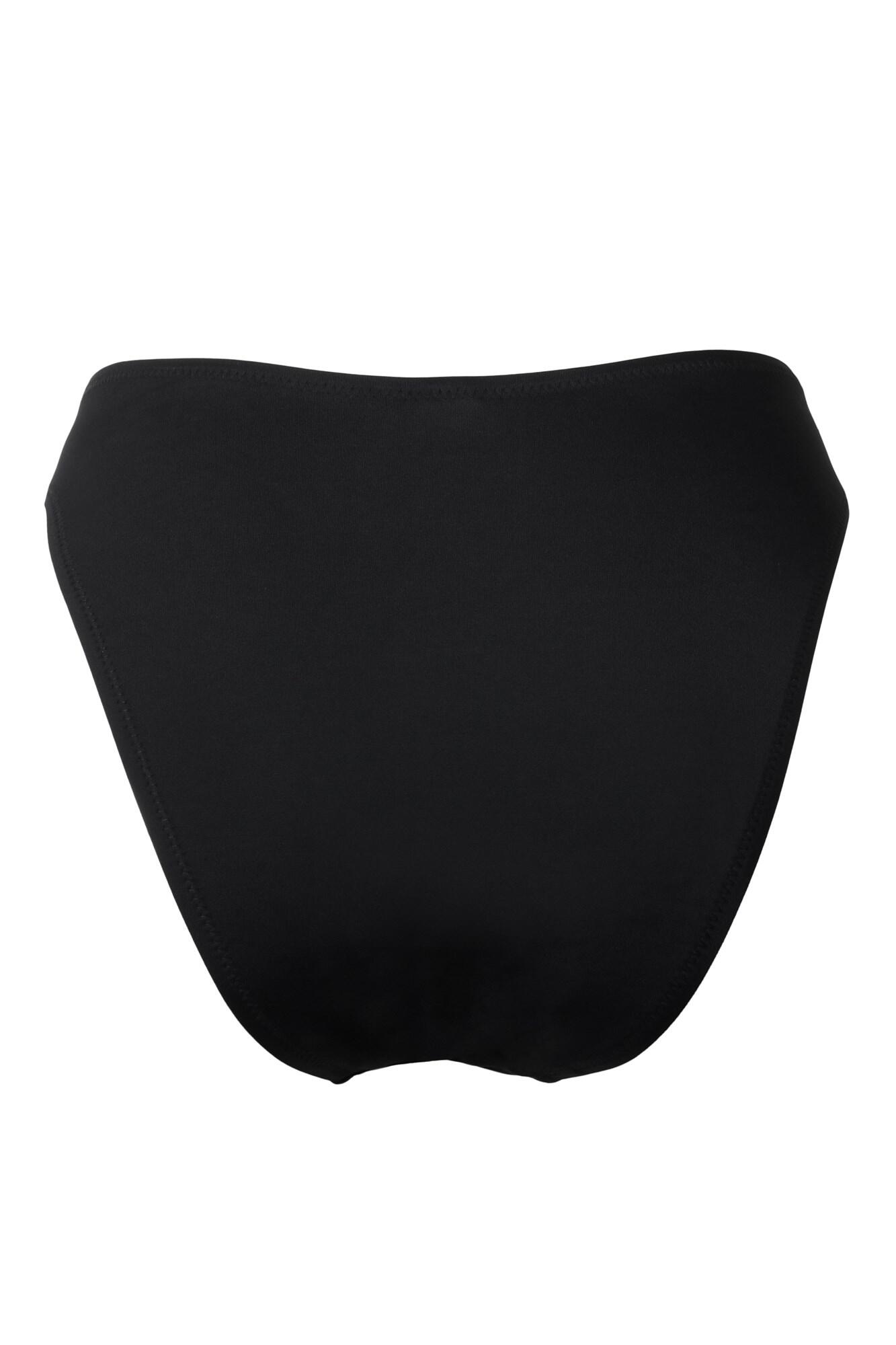 Pour Moi Space High Leg V Brief - Black