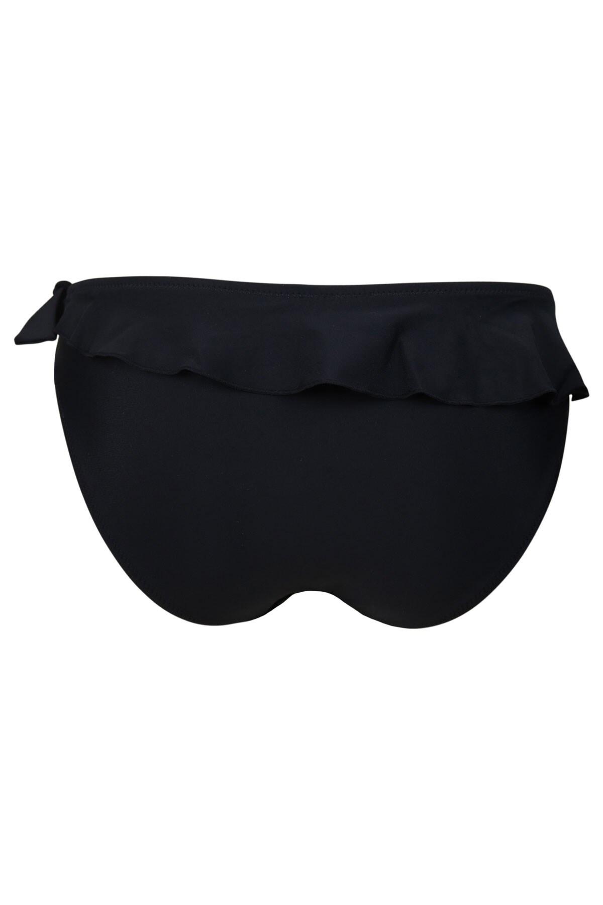 Pour Moi Splash Frill Brief - Black