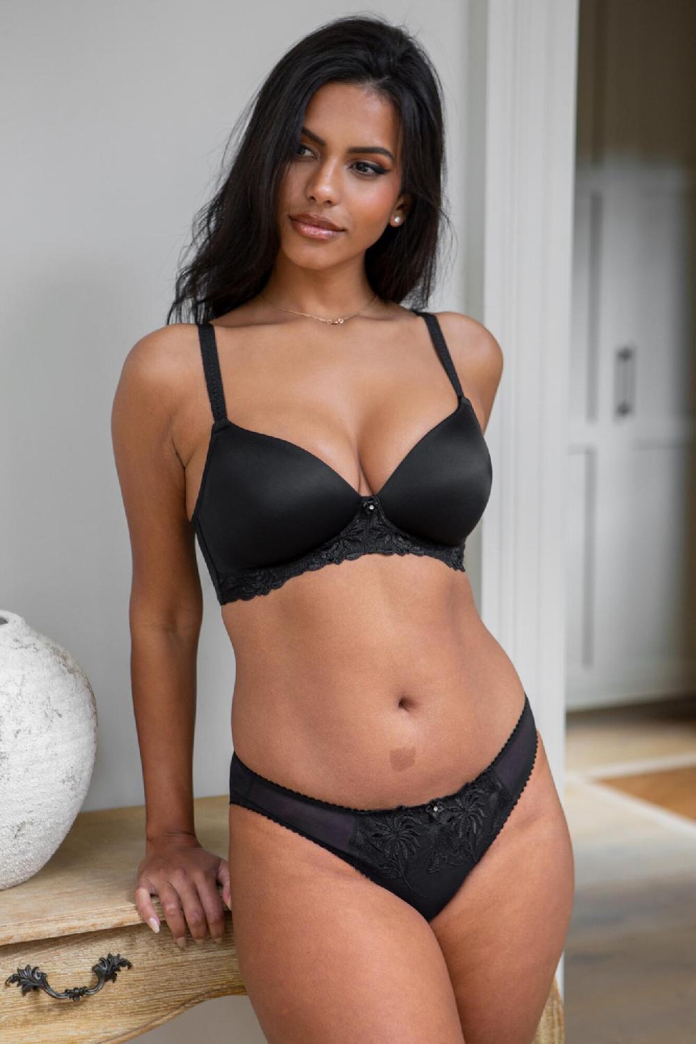 Pour Moi St Tropez Bikini Brief - Black