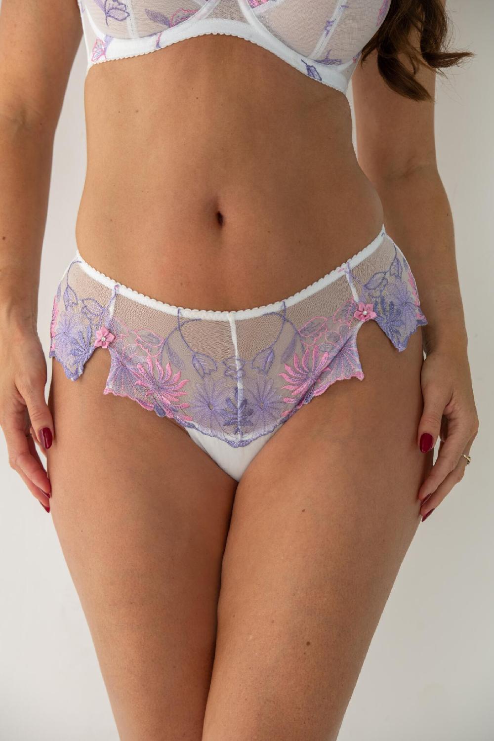 Pour Moi St Tropez Shorty - White/Pink/Purple