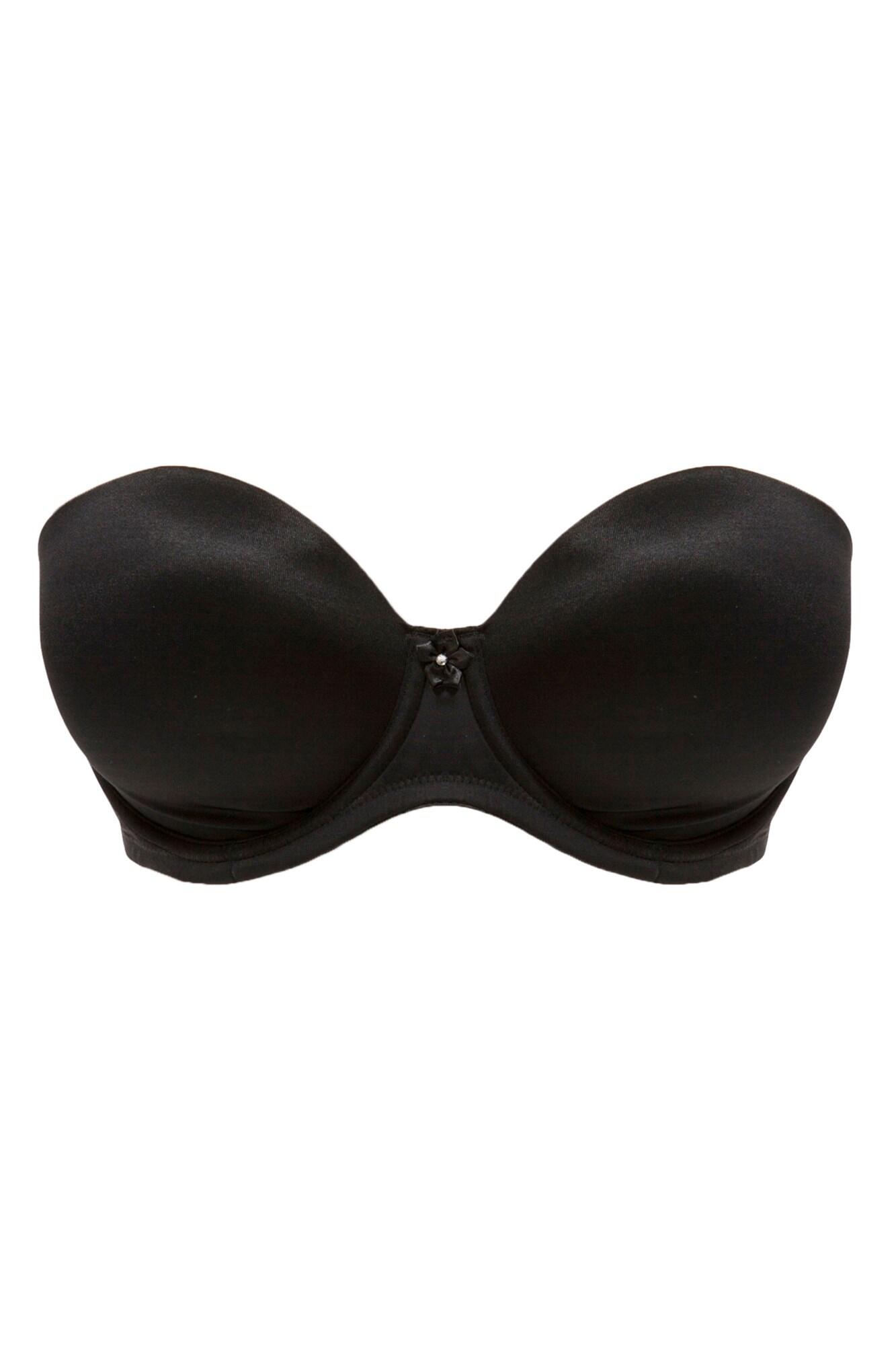 Pour Moi St Tropez Strapless Bra - Black