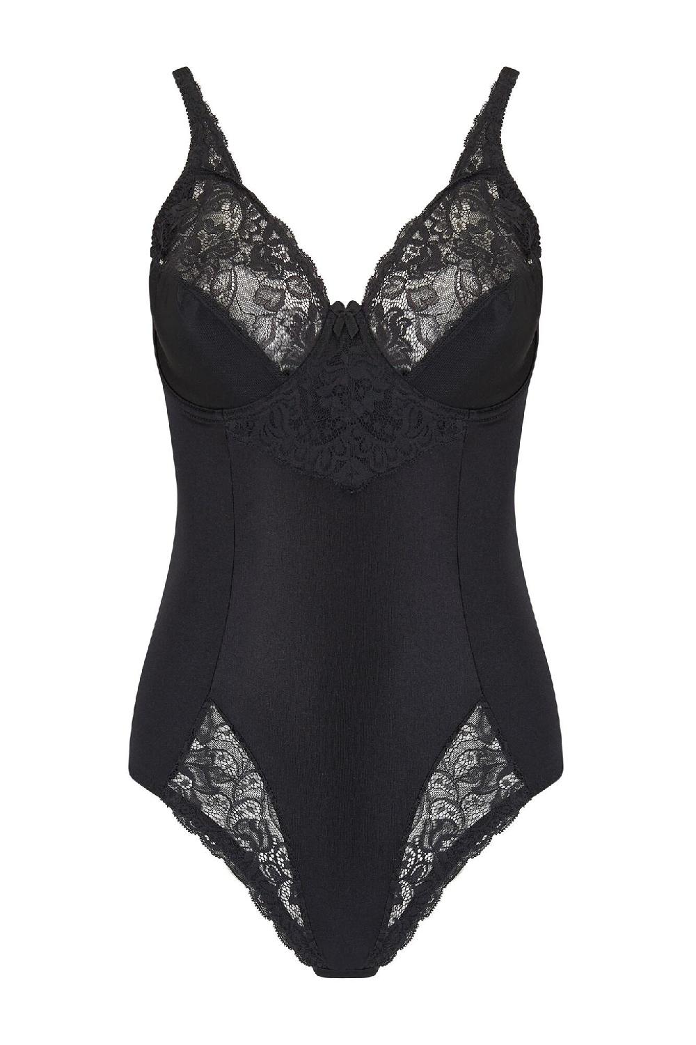 Pour Moi Superfit Full Cup Bodyshaper - Black