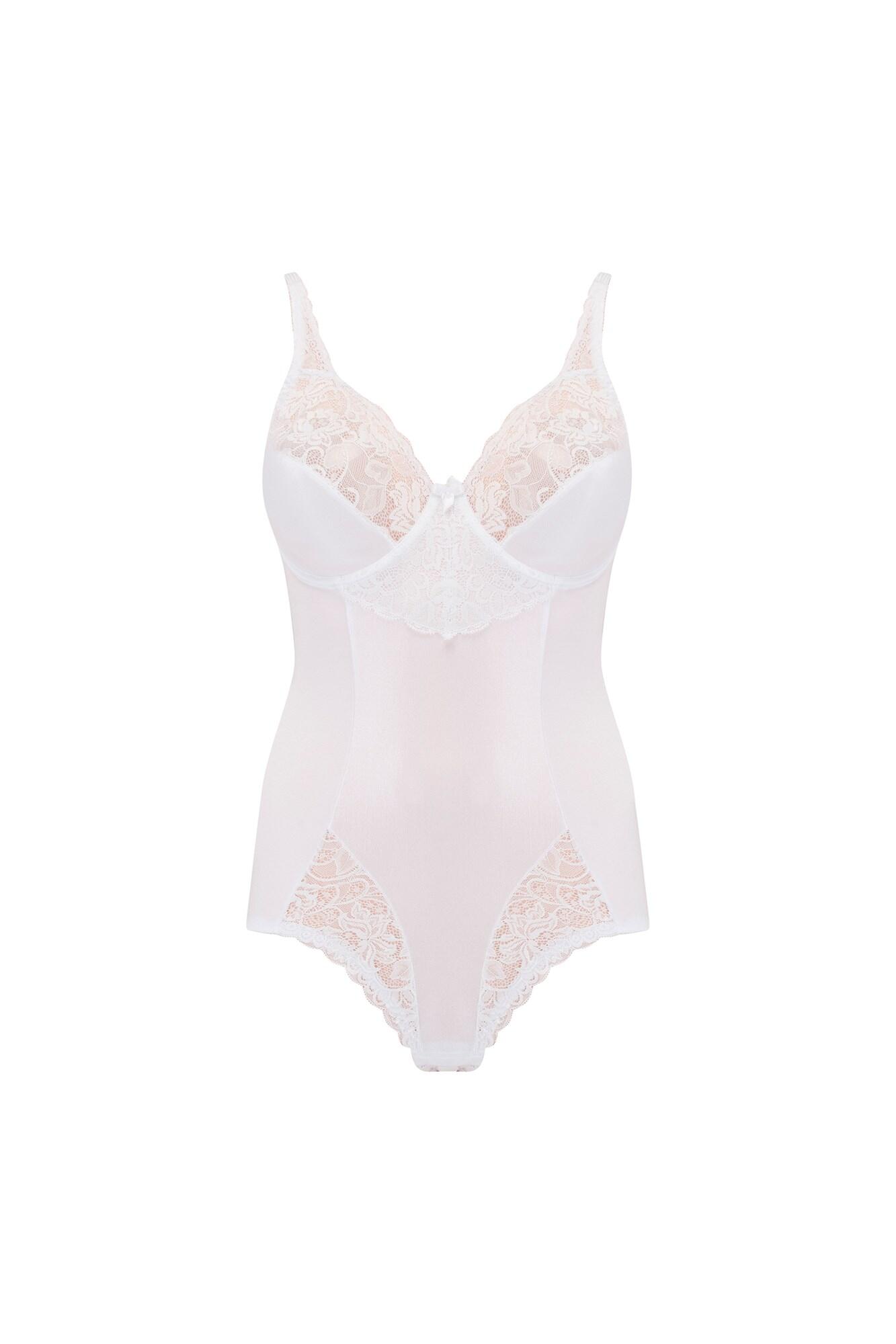 Pour Moi Superfit Full Cup Bodyshaper - White