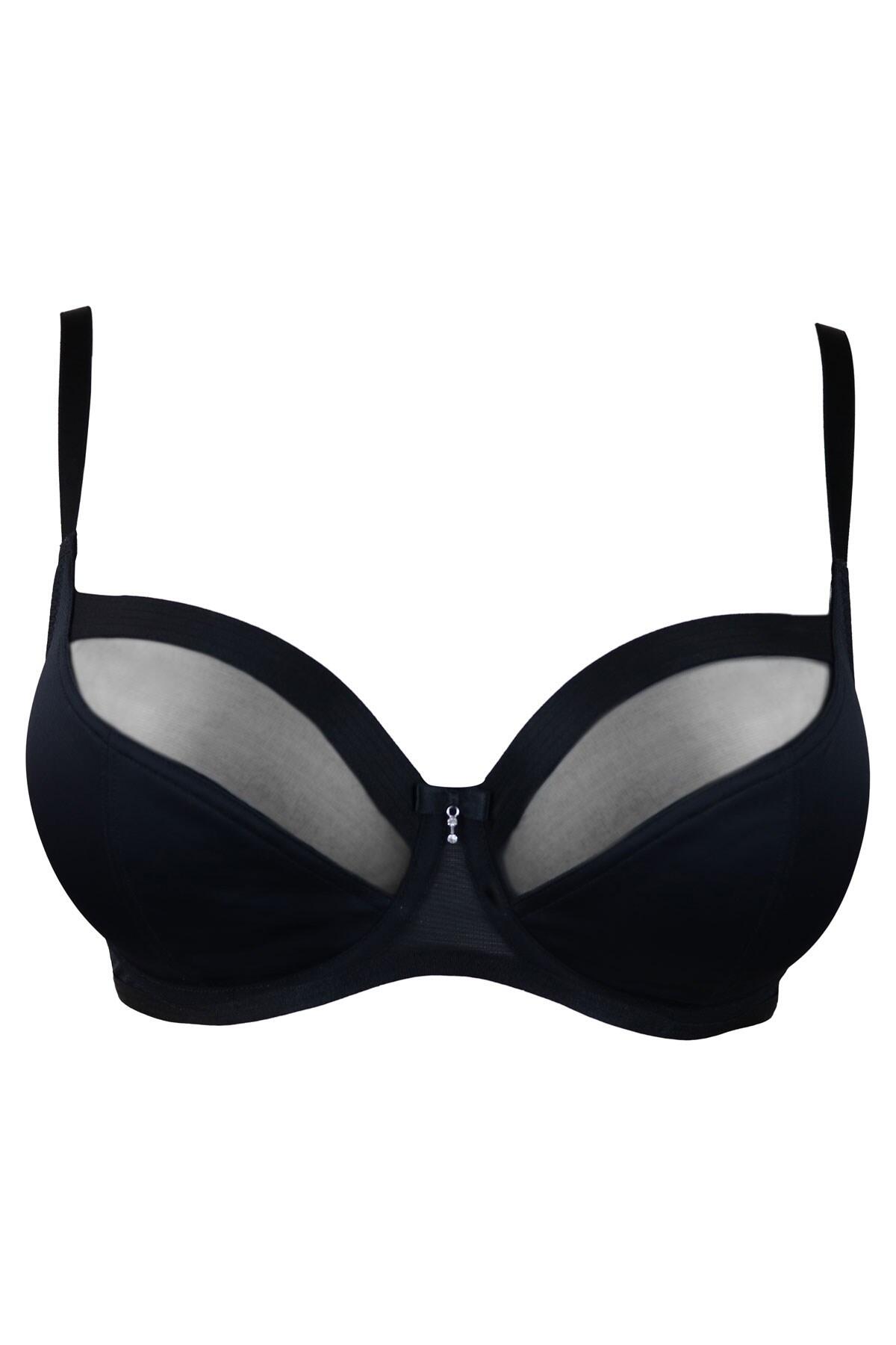 Pour Moi Viva Luxe Underwired Bra D-M - Black