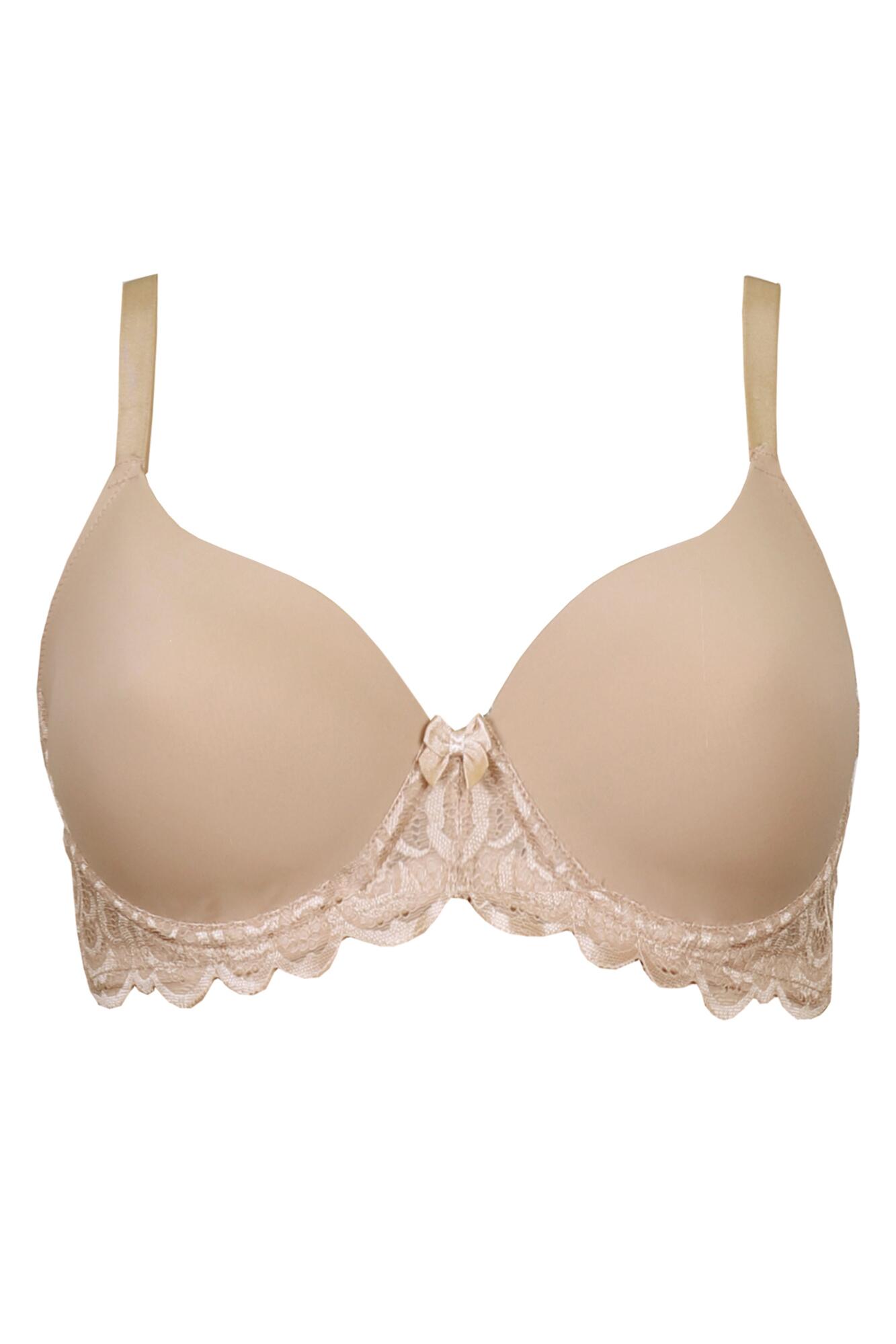 Pour Moi Romance Contour Balconette T Shirt Bra - Almond