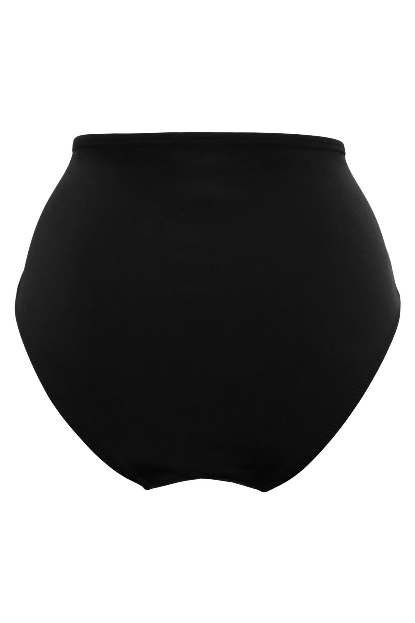 Pour Moi Santa Cruz Super High-Waist Tummy Control Brief - Black