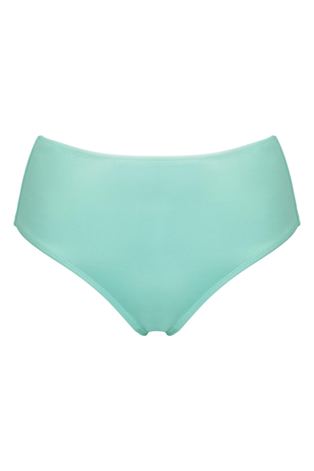 Pour Moi Space High Leg High Waist Control Brief - Mint