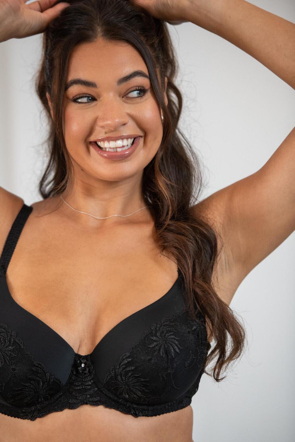 Pour Moi St Tropez Contour Padded Balcony Bra - Black