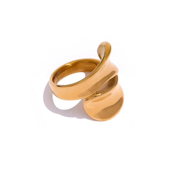 pour toi Big Wave Ring