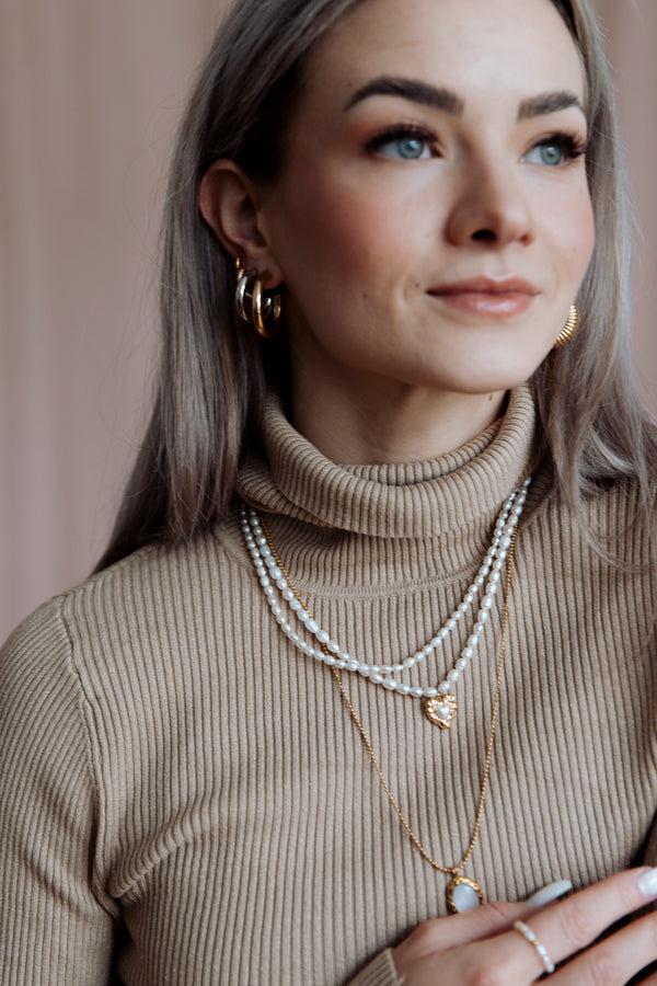 Pour Toi Chunky Hoops