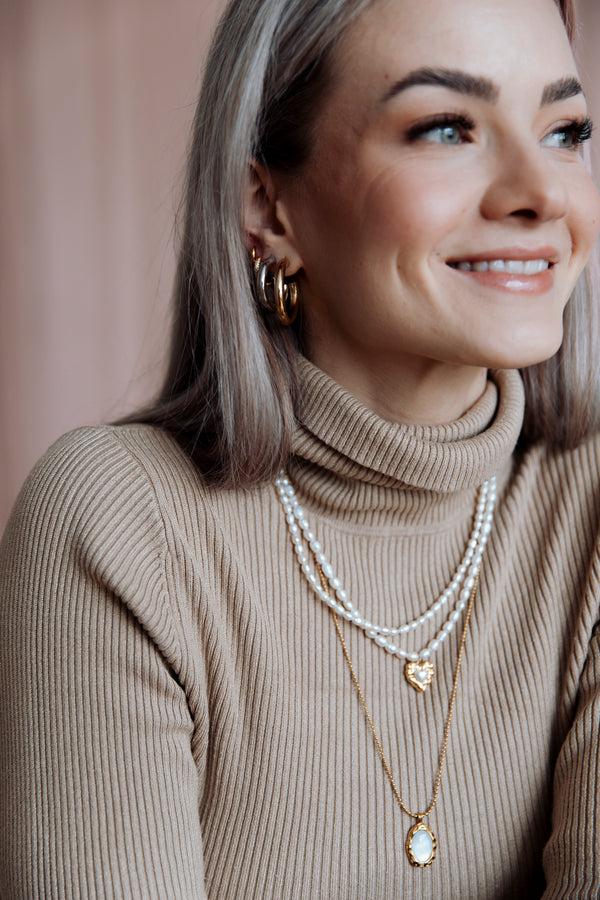 Pour Toi Chunky Hoops