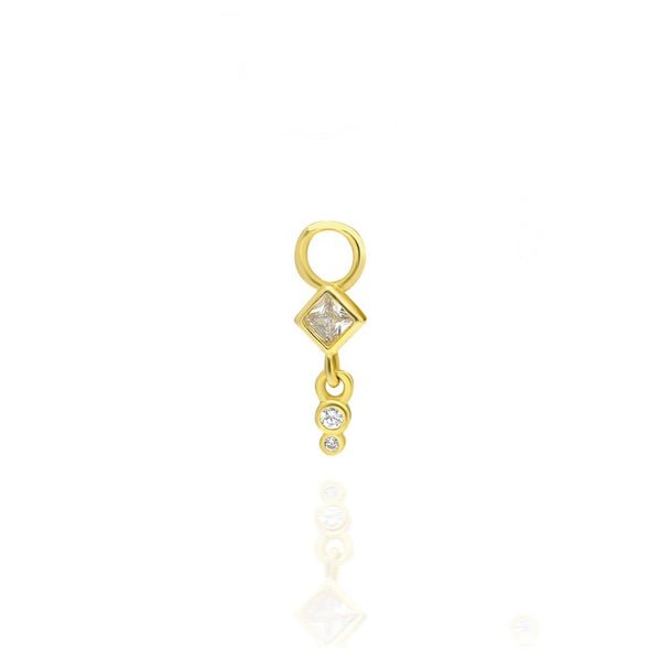 pour toi Drop Solitaire Charm