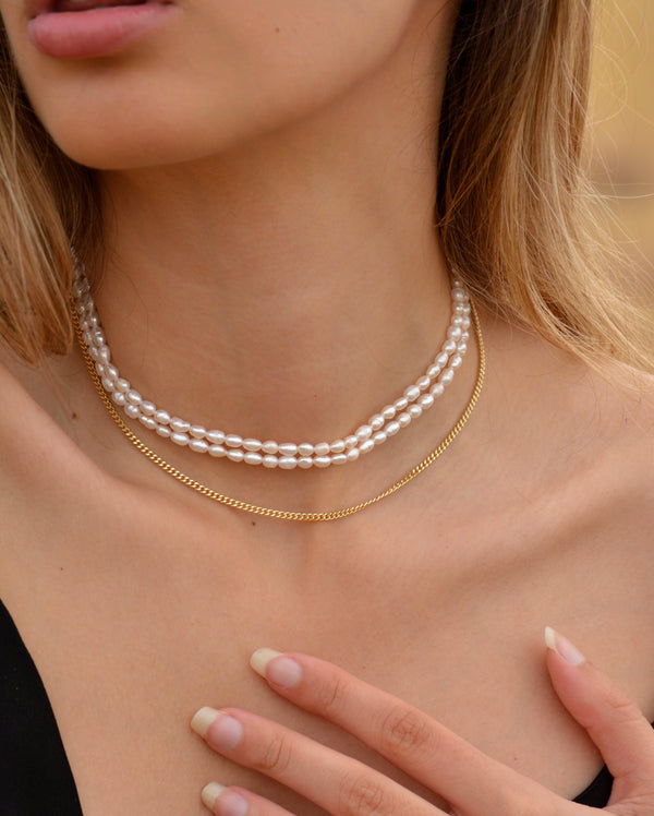 Pour Toi Keshi Pearl Sunglass Chain