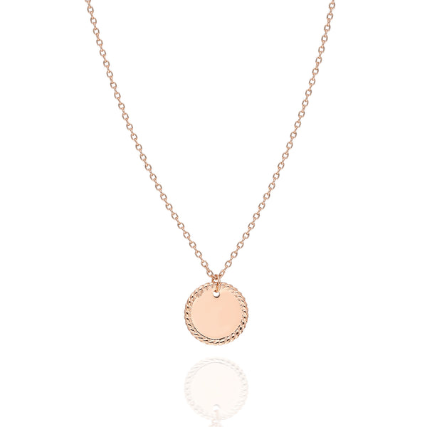pour toi Medallion Necklace