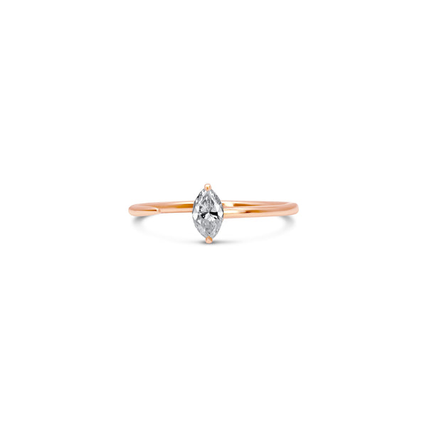 Pour Toi Open Marquise Ring - Lab Diamonds