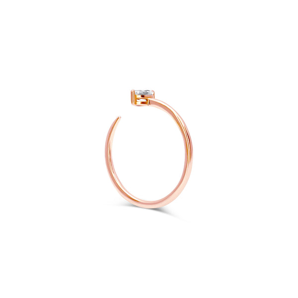 Pour Toi Open Marquise Ring - Lab Diamonds