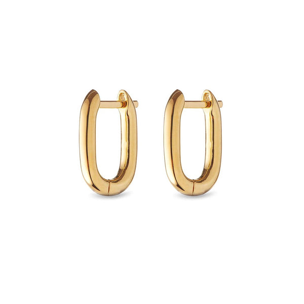 pour toi Paperclip Earrings
