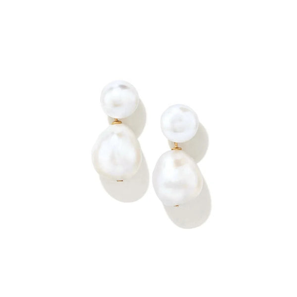 pour toi Pearl Drop Earrings