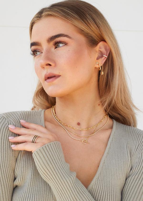 Pour Toi PRE ORDER: Tennis Link Necklace