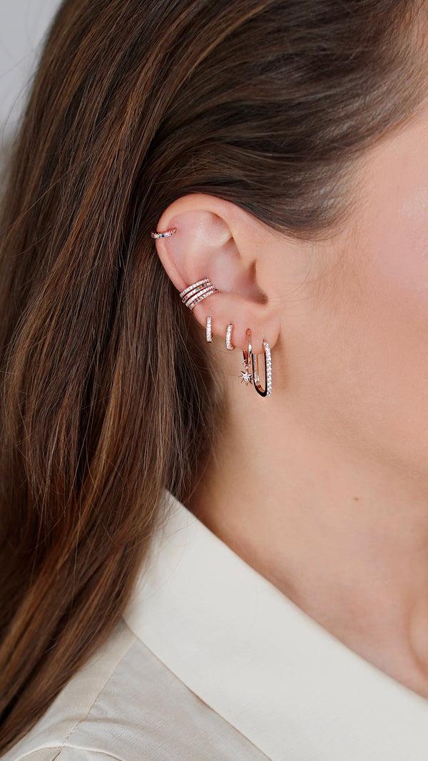 Pour Toi Rainbow Earcuff