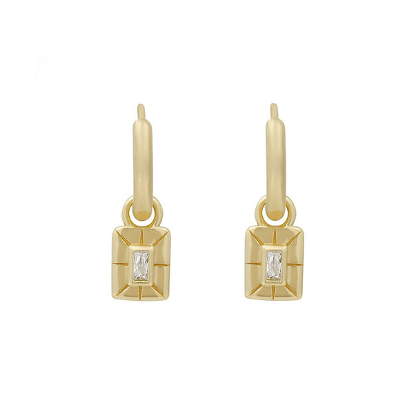 pour toi Rectangle Hoops pour toi Rectangle Hoops