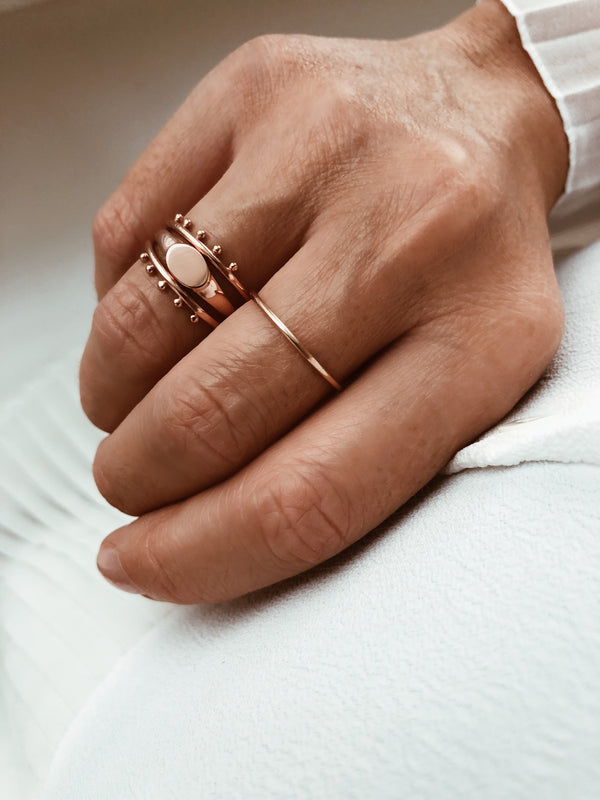 Pour Toi Signet Ring