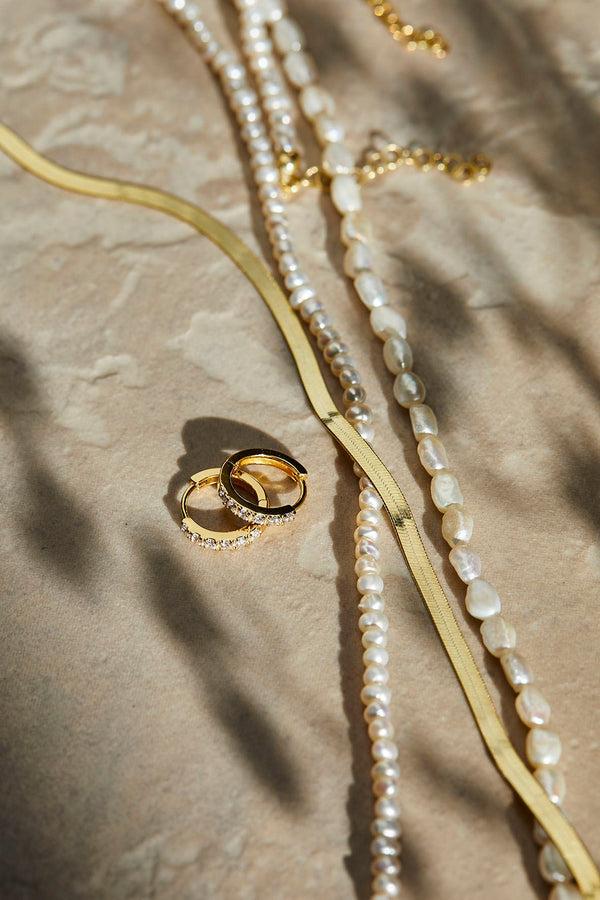 Pour Toi Snake Choker Silver