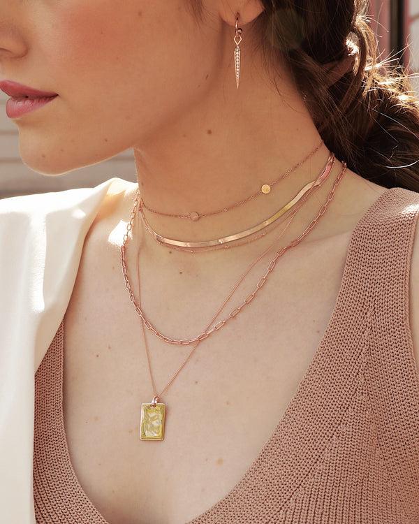 Pour Toi Tag Necklace