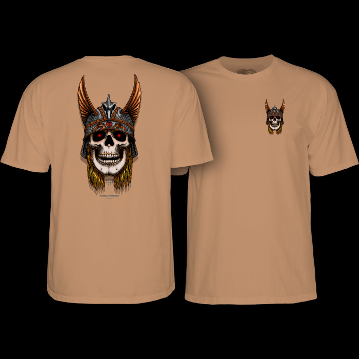powell peralta Powell Peralta Andy Anderson Skull T-Shirt Gold