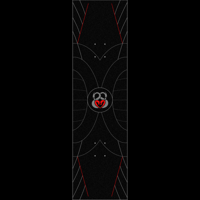 powell peralta Powell Peralta Andy Anderson Theory Map Grip Tape Sheet 9 x 33