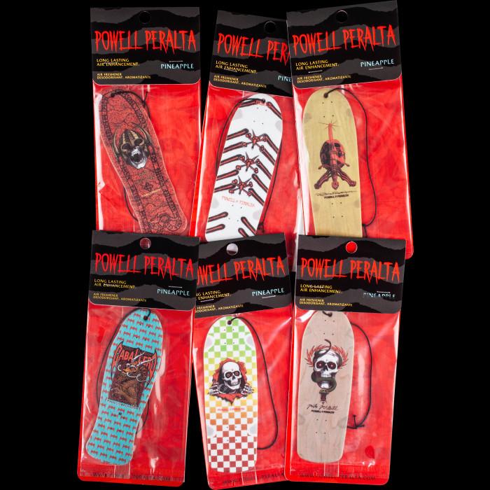 powell peralta Powell Peralta Assorted 6 Pack Air Freshener - Pineapple Scent