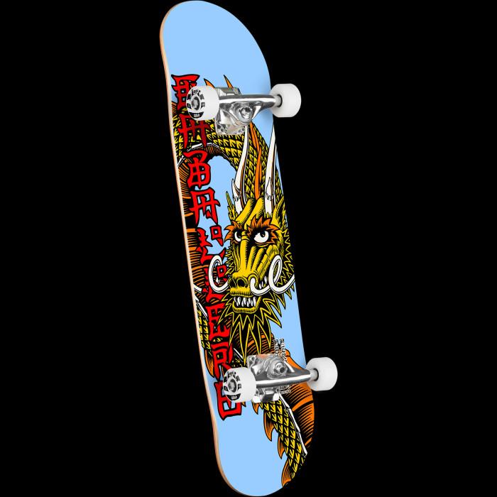powell peralta Powell Peralta Cab Ban This Birch Complete Skateboard Light Blue - 7.5 x 28.65